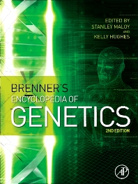 Book cover of Encyclopedia of Genetics.